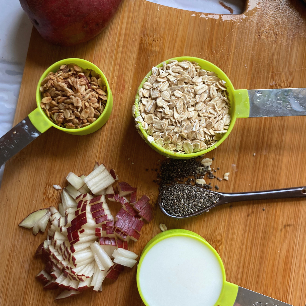 overnight oats with chia