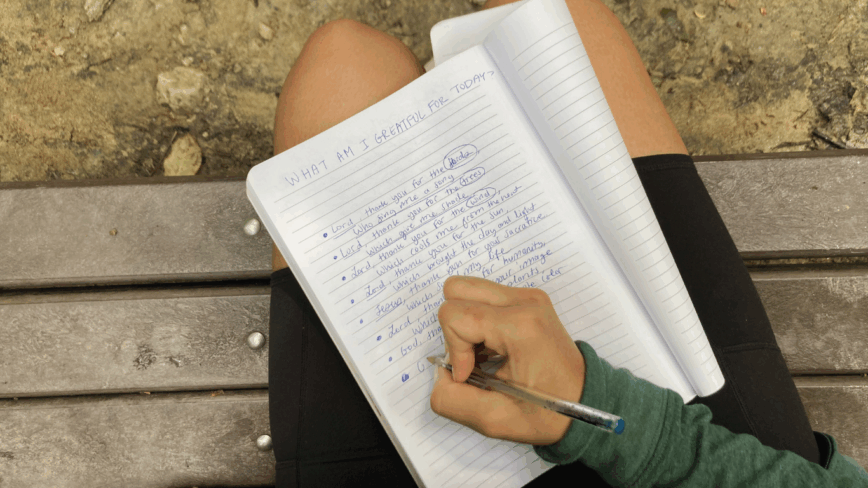 gratitude journaling ideas